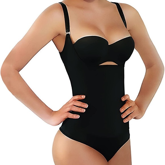 Other - 🆕 Shapewear for Women Tummy Control Thong Bodysuit Open Bust Body Shaper